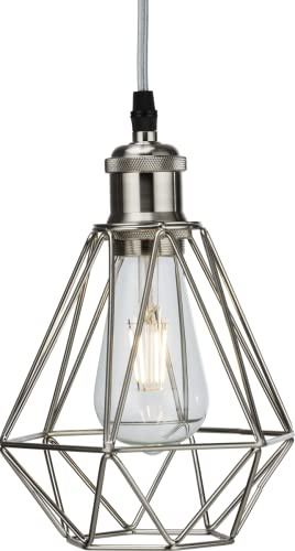 Pendant Cage - Brushed Chrome