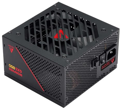 ABYSM Gaming Fuente de alimentación MORPHEO GX5 – 850 W ATX  3.1, 80 Plus Gold, Totalmente Modular, Conexión PCIe 5.1 16P