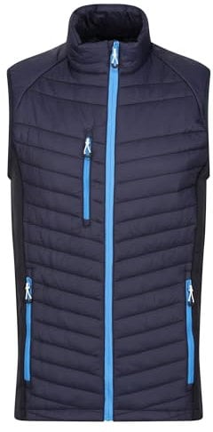 Regatta Professional Mens Navigate Hybrid Gilet Body Warmer, Navy/FrnchBl, M EU