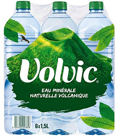 VOLVIC - Volvic beauty shape 6x1.5l - Un Articles
