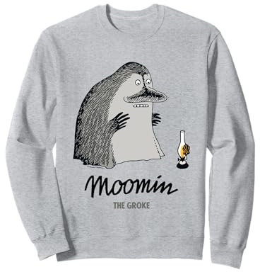 Mumin The Groke mit Lampe Sweatshirt