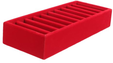 CORHAD Ribbon Aufbewahrungsbox Aus Robustem Material Kompakt Und Leicht Mit Fächern Für Bänder Armbänder Und Stirnbänder Für Schreibtischzubehör Tragbar Und Langlebig