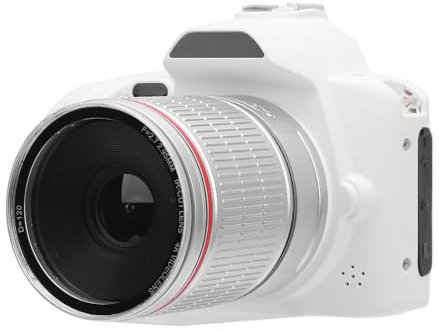 Fotocamera da 64 MP con Zoom Digitale 16x Display IPS da 3 Pollici, Registrazione Video 4K, Fotocamere Anteriori e Posteriori, Obiettivo HD, Filtri Bellezza, Batteria Li,