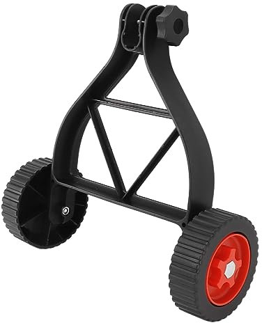RASTKY Cordless Grass Trimmer Adjustable Support Wheels for Smooth Landscaping Experience on Various Terrains