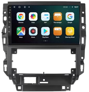 Android 13 2 DIN Car Radio Stereo para Volkswagen Golf Bora MK4 2006 9 Pulgadas Autoradio con WiFi GPS Rear View Camera RDS FM BT DVR SWC Ventilador de refrigeración(2+32G)