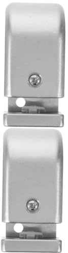 DIYEAH 2pcs Shower Door Guide Bottom Mount Sliding Door Rollers Easy Install for