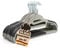 BigDean 20 Stück Kleiderbügel antirutsch platzsparend grau - robuste Bügel Hangers Clothes Hangers 360° drehbarer Haken