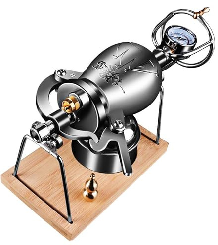 Macchina mini popcorn fai -da -te 300 ml di grande capacità di popcorn cinese, popper popcorn in acciaio inossidabile con misurazione a pressione e borsa popcorn, pentola popcorn a casa, argento