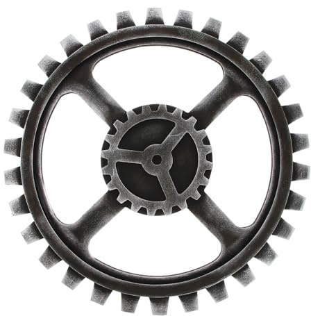 IMIKEYA Zahnrad Kreative Retro Zahnradkunsthandwerk Wanddekoration 40cm im Industriestil Leicht und Tragbar für Werkstatt und Einkaufszentrum