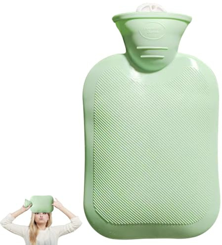 Warmwasserbeutel - tragbarer Wasserflaschenbeutel | 500 ml Warmwasserbeutel für Kompresse und Kälte, Hand- und Fußwärmer, ideal bei Menstruationsbeschwerden.