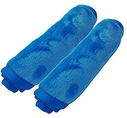 YSJOY Face Makeup Remover Wipes Facial Cleansing Clothes Towel Makeup Remover Oil Free Waterproof Makeup Remover Cloth (2 Pack) (Blue)
