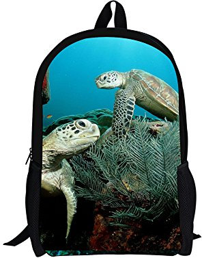 HUGS IDEA Kinderrucksack, Sea Turtle (Blau) - Y-S039C