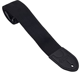MARTIN Nylon Pickholder Guitar Strap – Black | Comfortable, Durable, and Built for Everyday Use