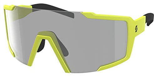 Scott Shield LS Fahrrad Sonnenbrille gelb/grau Light Sensitive photochrom