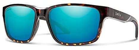Smith Optics Herren Basecamp Sonnenbrille, Espejo de Ópalo Polarizado, Diseño de Tortuga