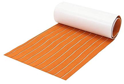 RH-HPC Surfbrett Zubehör 1 Rolle 600Mmx2000x6Mm Self Adhesive Eva Boot Yacht Marine Flooring Faux Imitation Teak Decking Blatt Pad Surfbrett Socken