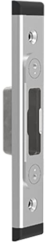 GU Schließblech für Secure Automatic-Riegel, MR2 und SH2, Eurofalz 24x6mm, Türbeschlag Stahl verzinkt silberfärbig