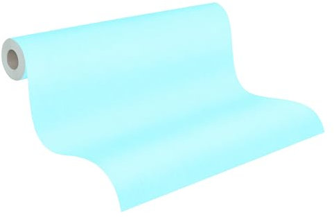 A.S. Création Unitapete Little Love Tapete einfarbig unifarben PVC-freie Vliestapete grün seidenmatt glatt 383112