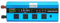 Yinleader Power Inveter 4000W /8000W Pure Sine Wave DC 12V to 240V AC converter LCD with 4 UK Sockets USB ports with Remote-Blue