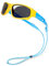 Hifot Polarisées Lunettes de soleil pour enfant anti UV400 Lunettes de soleil Monture en caoutchouc flexible Lunettes de sport mixte pour 3-10 ans fille et garçon (Jaune)