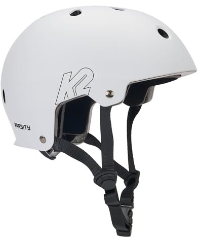K2 Skates Unisex Inline Skates Varsity, White, 30H4100.1.2.S