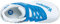 Kempa Damen Wing 2.0 Junior Sneaker Freizeitschuh Halbschuh Lauf-und Sportschuh Turnschuhe Handball Jogging Outdoor Freizeit Shoes-leicht und atmungsaktiv, Weiß Fair Blau, 28 EU