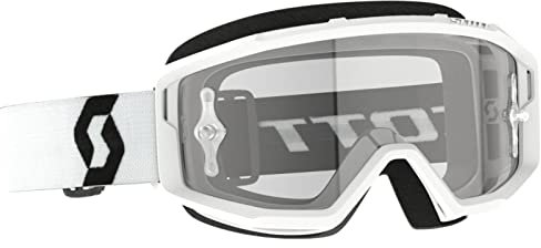 Scott Primal Clear MX Goggle Cross/MTB Brille weiß/klar Works