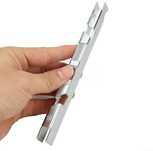 HEIBTENY Jauge de profondeur et rainure de barre pour tronçonneuse de 0,6 cm, 0,9 cm, 0,8 cm et 0,8 cm avec guide de limage et jauge de taille de lime. Pièces de tronçonneuse pour outils de jardin