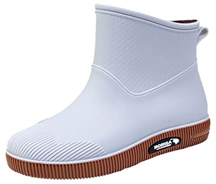 Stivali Pioggia Donna Gomma Leggero Impermeabili Stivali in Gomma Donna Antiscivolo Stivaletti Pioggia Donna Allagamento Comode Stivale Giardino Giardinaggio Leggeri Morbidi Scarpe da Giardino Outdoor