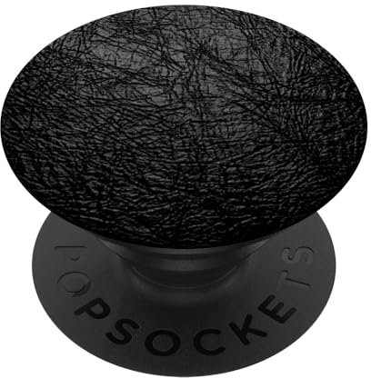 Black Pop Socket for Phone PopSockets Black PopSocket Black PopSockets Swappable PopGrip