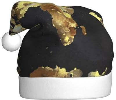 Abstrakte Welt Globus Weihnachtsmann Hut Weihnachtsmütze Urlaub Hut Für Neujahr Festliche Party Liefert Party Hüte Weihnachten Caps Xmas Cap