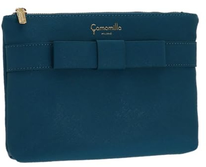 Camomilla Damen Tascheorganizer, Laptoptascheorganizer, Kunstleder, Kollektion Nice Office, Farbe Türkis