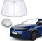 CDEFG Compatibile con Lancia Ypsilon 2024 Parasole Coperture Parabrezza Ombrellone Il Parabrezza Anteriore Parabrezza Auto Parasole Ypsilon 2024 Accessori