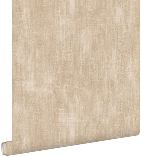 Esta Home Tapete Beton-Optik Beige 53 cm x 10.05 m