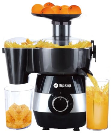 Maya Range Multi Functional Food Processor 5-in-1, Powerful 650W Motor with 1.5L Mixer Blender, Juicer & Pulp Extractor, 145g Coffee & Spice Grinder, 800ml Bowl for Chopper, Slicer, Meat Mincer