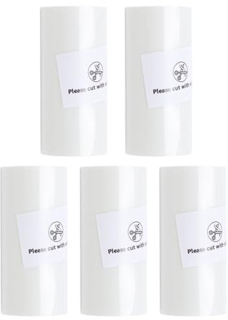 Papel Térmico Resistente Al Aceite para una Etiqueta de Papel Fotográfico de Adhesivo Transparente de Mini Adhesivo