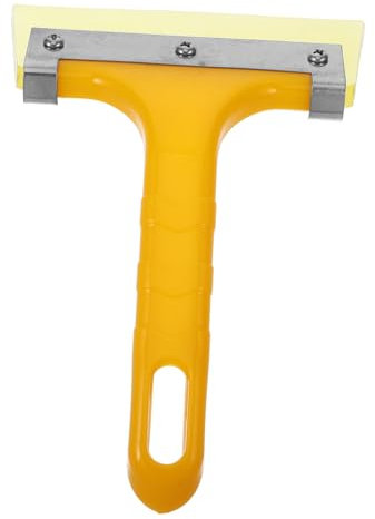 ABOOFAN Glasreinigungsbrett Mit Schaberbürste Eiskratzer Und Fensterabzieher Für Auto Spiegel Und Glasflächen Tragbar Und Langlebig