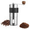 Macinacaffè manuale, portatile, in acciaio inox 304, con macina in ceramica regolabile, capacità 20 g, dimensioni compatte per campeggio e viaggi