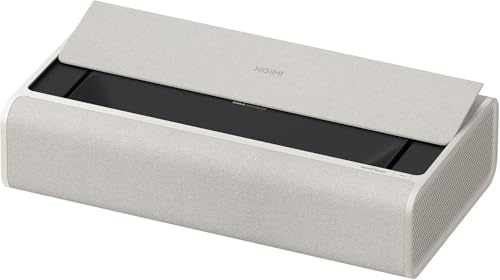 XGIMI AURA Series UST Laser Projector, Dolby Vision, IMAX Enhanced, 1,000,000:1 Dynamic Contrast Ratio, 0.177:1 Throw Ratio, Harman Kardon, 2300 Lumens AURA 2 GTV White