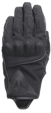 Dainese - Udine Wp Gloves, Winter Motorcycle Gloves Waterproof D-Dry with Knuckle Protection, Touchscreen Capability and Visor Wiper