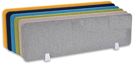 WLCNYL Schreibtisch-Sichtschutzwand, Akustik-Sichtschutzwand, freistehend, geräuschdämmend, schalldicht, für Büro und Schule (Blau - B30 x 80 cm)