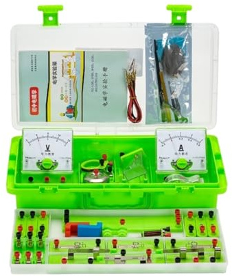 Elektronik Baukasten Multifunktions-Physik-Experimentierkasten, Stromkreis-Set Physik Elektro Baukasten