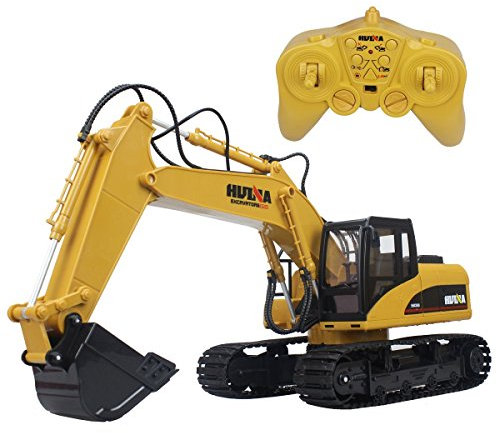 Big Daddy Super Powerful Full Functional DIE-DAST 15 Channel Professional Remote Control Excavator Tractor Toy With Lights & Sound