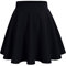 bridesmay Damen Mini Rock Sommer Kurz Skater Rock Schulmädchen Anime Rock Gothic Cosplay Röcke Black L
