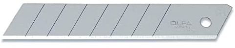 OLFA Lot de 3 Etuis Plastique LB-50 de 50 Lames de Cutter 18 mm