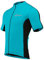 Sikma Mens Cycling Jersey Short Sleeves Polyester Bicycle Bike Top Shirt (Sky Blue, Large)