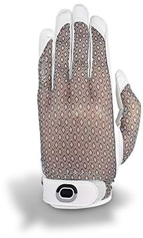 Zoom Sun Style Handschuh Damen weiß/schwarz Linke Hand/Einheitsgröße