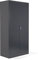 Schrank & Stuhl XXL Werkzeugschrank – Werkstattschrank mit 4 höhenverstellbaren Fachböden, Stahlschrank für Werkzeuge, 195 x 92 x 60 cm (H x B x T), Anthrazit