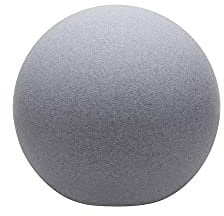 8 seasons design LED Kugelleuchte 50 cm, Shining Globe (stone), E27, Leuchtmittel warmweiß – wetterfest – große Kugellampe für außen (Garten, Terrasse, Balkon) und innen – robust & langlebig