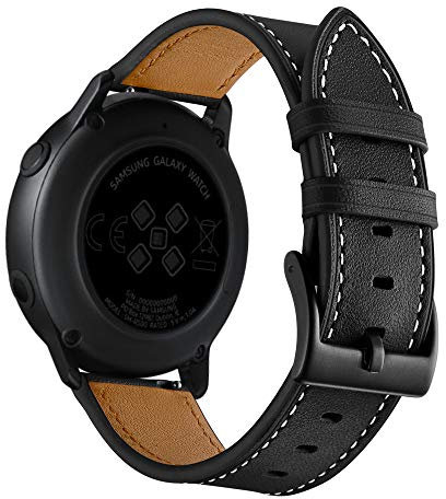 Shieranlee Compatibile con Huawei Watch GT 2/2e Cinturino,22mm Cinturino Pelle Rilascio Rapido Compatibile con Huawei Watch GT/GT 2/Huawei Watch Active/Gear S3 Frontier/S3 Classic/Galaxy watch 46mm